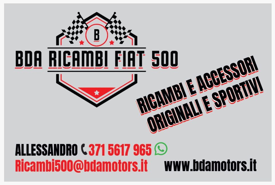 BDA ricambi fiat 500